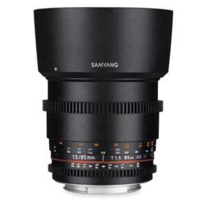 samyang 85mm t1.5 vdslr