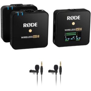 rode wireless go II_paket z bubicami